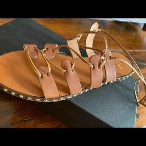 J Crew gladiator stud sandals - size 8